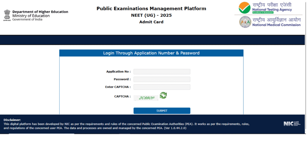 NEET 2025 Result Date, Cut Off, Official Link – Check at neet.nta.nic.in